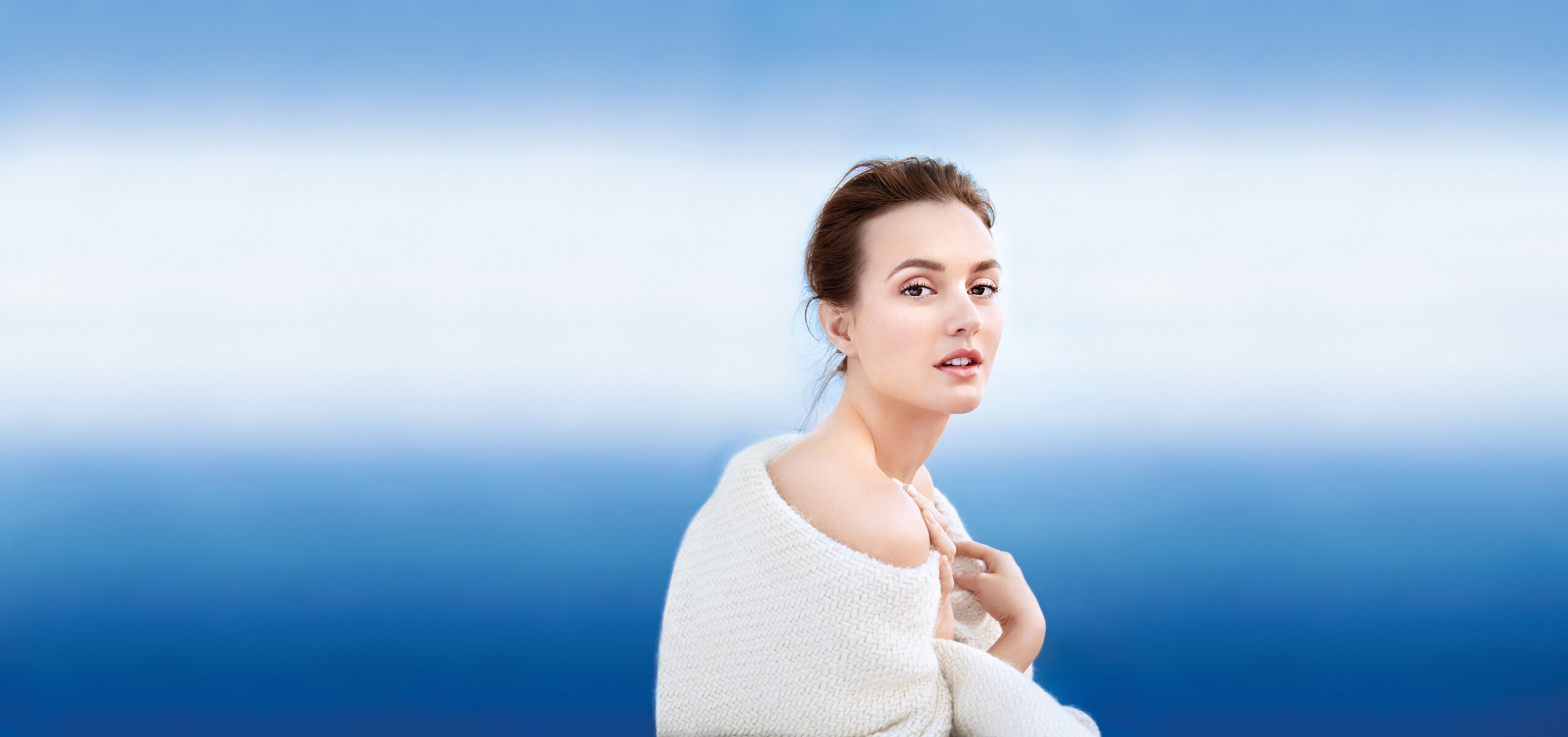 La actriz Leighton Meester publicita Aquasource Cocoon, de Biotherm