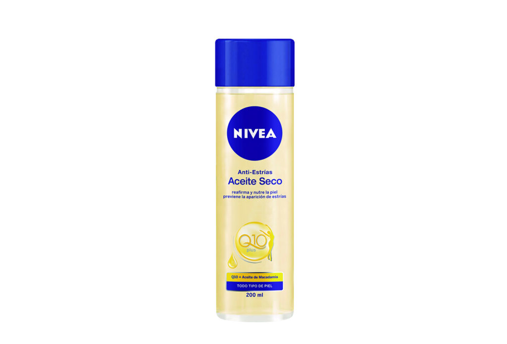 Nivea Aceite Seco Anti-Estrías Q10 Plus.