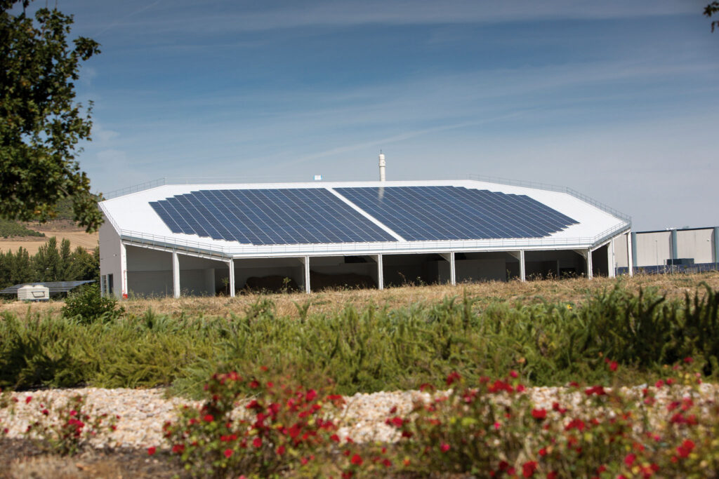 Central térmica de biomasa que provee de energía a la fábrica de L'Oréal en Burgos.