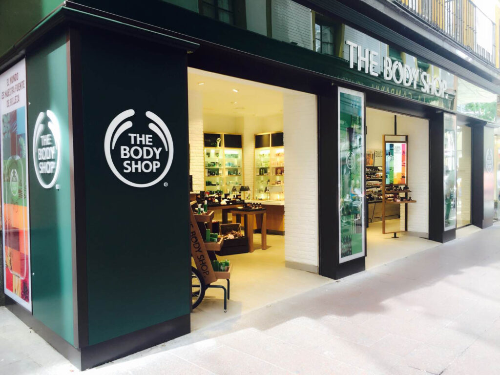 The Body Shop. Tienda de Sevilla.