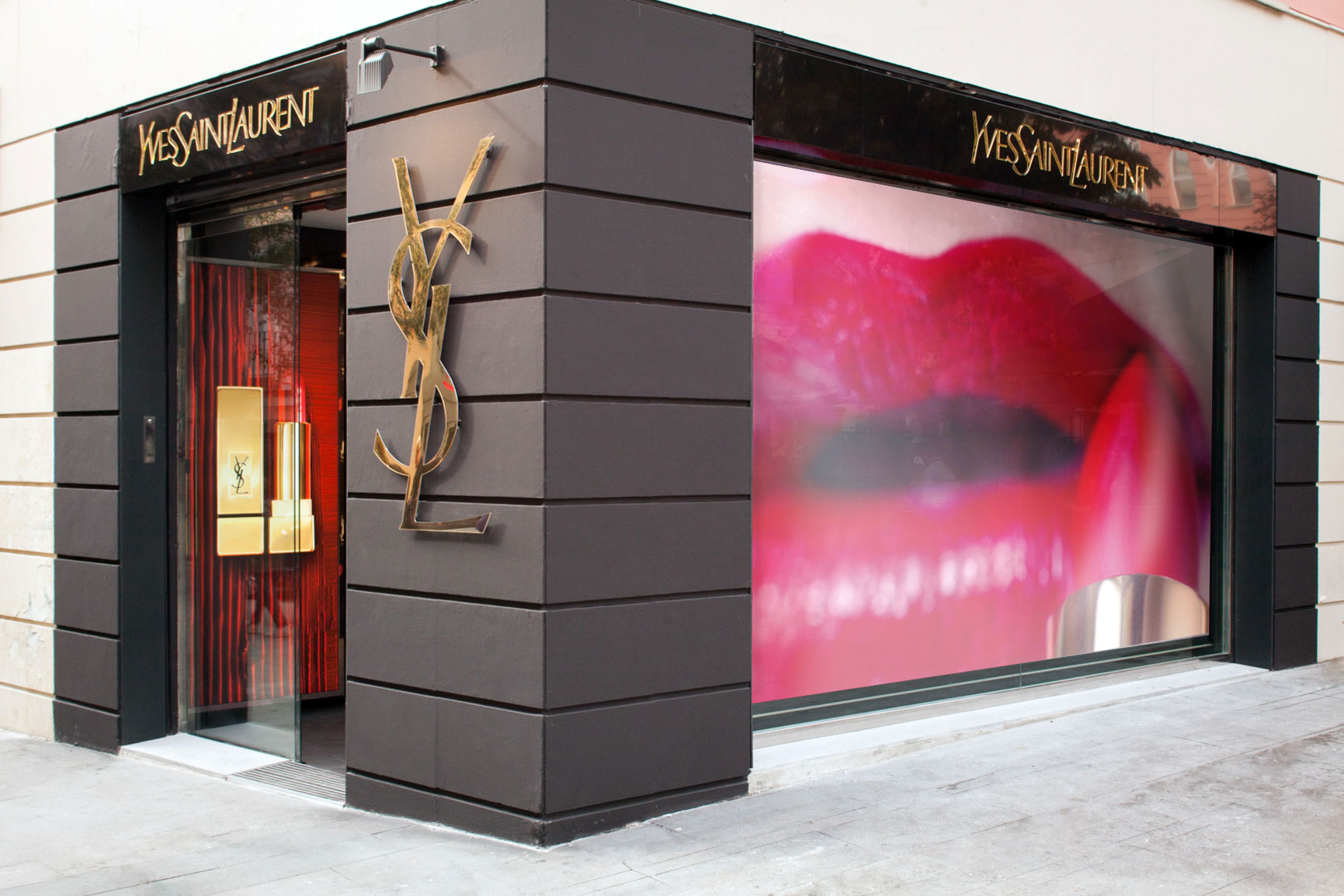 YSL Pop Up Store