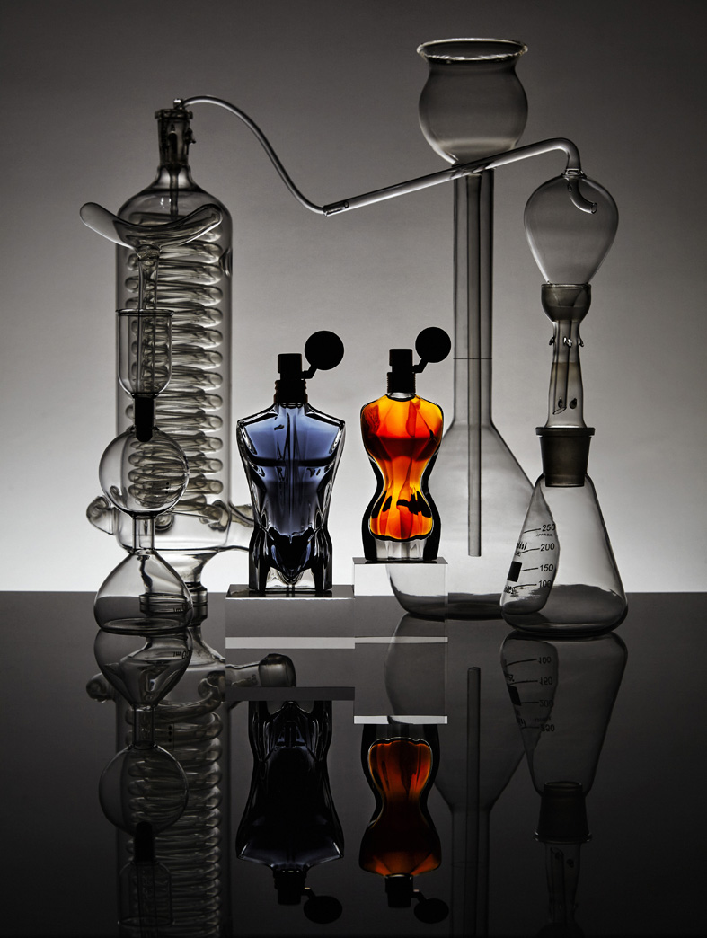 Esencia de perfume Jean Paul Gaultier, laboratorio