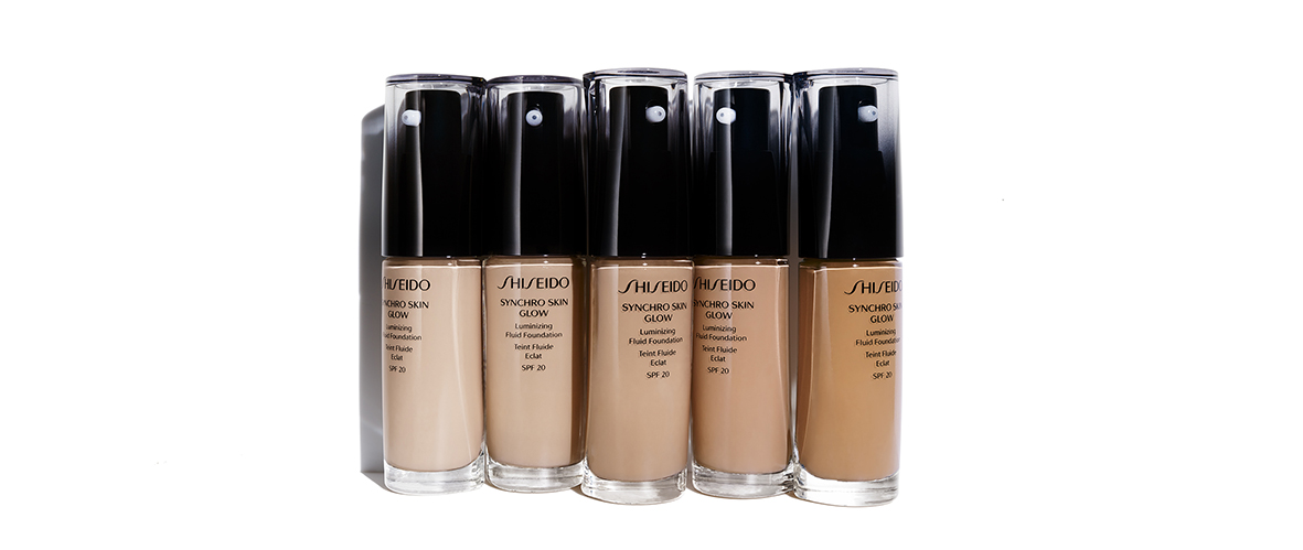 Shiseido Synchro Skin Glow, fondo de maquillaje