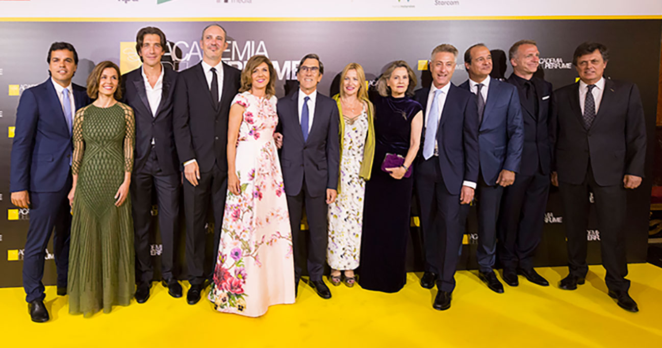 Patronato Academia del Perfume, en la gala de 2017.