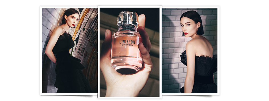 L'Interdit Givenchy perfume y Rooney Mara