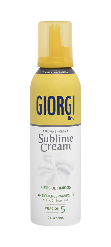 Sublime Cream, espuma rizos definidos, Giorgi.