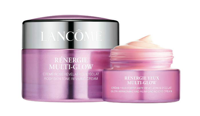 cremas rosas para pieles maduras Lancôme Rénergie Multiglow