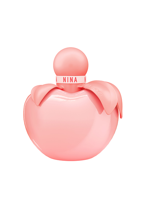 De color rosa chicle, la nueva manzana de Nina Ricci, Nina Rose, nos invita a saborear la vida con ilusión.
