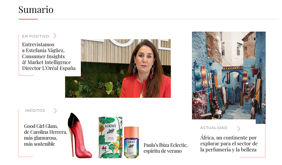 NewsFragancias Edición Digital: entrevista a Estefanía Yágüez, L'Oréal
