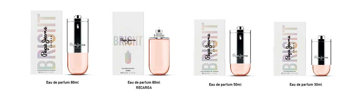 El perfume Bright ha sido diseñado para permitir la recarga con tan solo desenroscar el tapón de la fragancia.