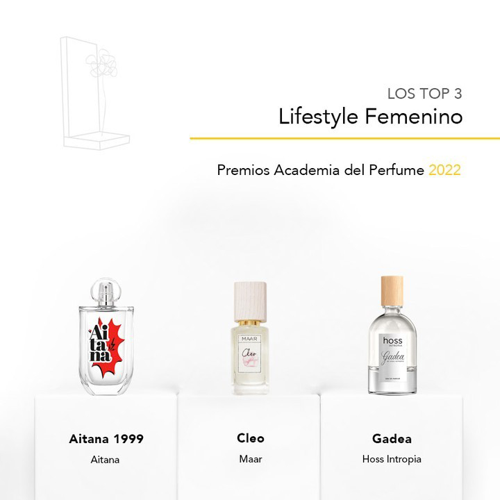 Perfume Lifestyle Femenino 2022, Premios Academia del Perfume 2022
