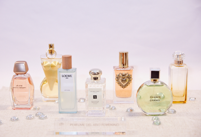 Perfumes top Premios Academia del Perfume 2024